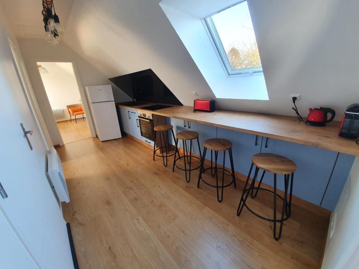 Granne De Lin Etage Villa Tourville-la-Chapelle ภายนอก รูปภาพ