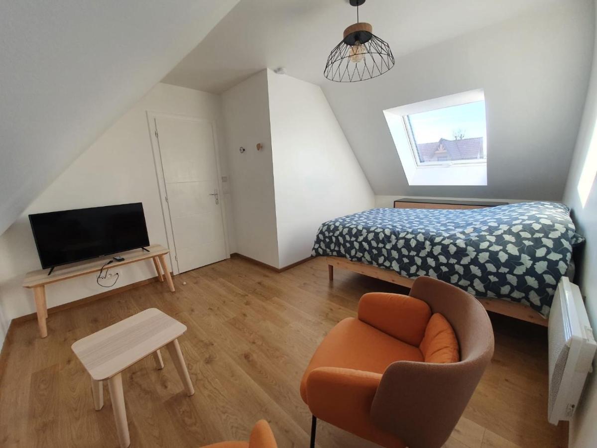 Granne De Lin Etage Villa Tourville-la-Chapelle ภายนอก รูปภาพ